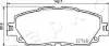 Колодки гальмівні передні Toyota Camry 2.5 Hybrid (17 -), RAV 4 (18 -)/Lexus ES, UX (18-) (502026) JAPKO 502026