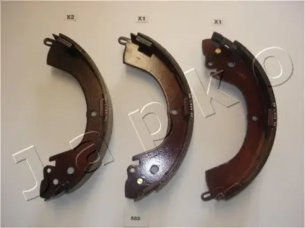 55583 Колодки тормозные задние Mitsubishi L 200, L400, Pajero (96-11) (55583) JAPKO JAPKO подбор по vin на Brocar