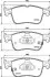 500354 Колодки тормозные передние Ford Focus IV (18 -) (500354) JAPKO JAPKO підбір по vin на Brocar
