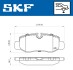 VKBP90080 Колодки гальмівні дискові (комплект 4 шт) SKF підбір по vin на Brocar