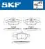 VKBP80015 Колодки гальмівні дискові (комплект 4 шт) SKF підбір по vin на Brocar