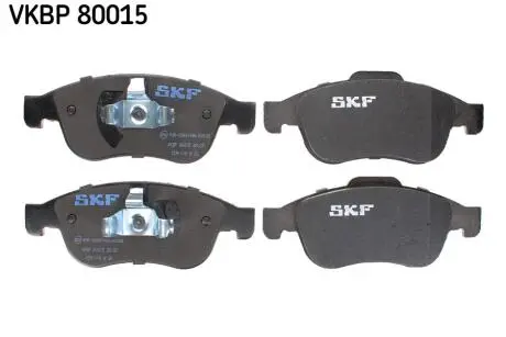 VKBP80015 Колодки гальмівні дискові (комплект 4 шт) SKF підбір по vin на Brocar