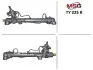 TY225R Рульова рейка з ГПК відновлена TOYOTA Corolla 02-07 MSG підбір по vin на Brocar