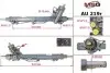 AU219R Рульова рейка з ГПК відновлена AUDI A6 97-04 MSG підбір по vin на Brocar