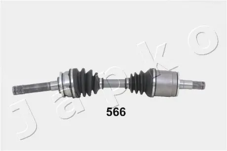 62566 Полуось левая Mitsubishi L 200, Pajero II (96-11) (L=616мм) (62566) JAPKO JAPKO подбор по vin на Brocar