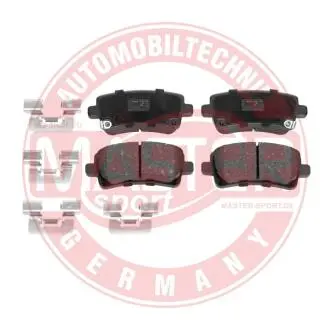 13046027582NSETMS Гальмівні колодки дискові зад. Opel Insignia 08-/Saab 9-5 10- MASTER SPORT подбор по vin на Brocar