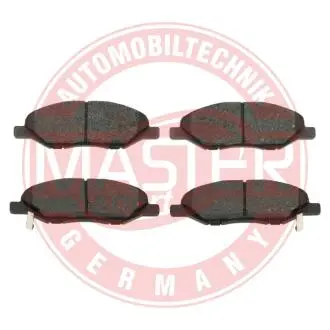 13046135772NSETMS Колодки гальмівні передні Nissan Micra 03-/Note/Tiida 06- MASTER SPORT подбор по vin на Brocar