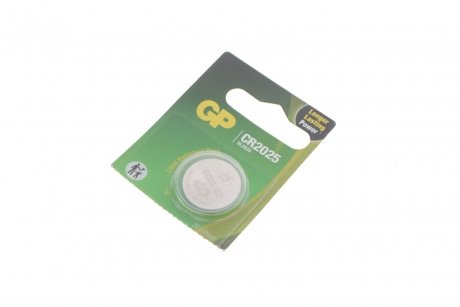 4891199001130 Батарейка GP дискова Lithium Button Cell 3.0V CR2025-8U5 літієві GP 4891199001130 GP підбір по vin на Brocar