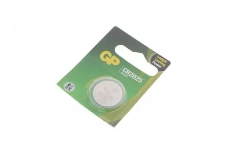 4891199001130 Батарейка GP дискова Lithium Button Cell 3.0V CR2025-8U5 літієві GP 4891199001130 GP підбір по vin на Brocar