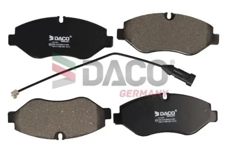 321405 Колодки гальмівні дискові пер. DACO подбор по vin на Brocar