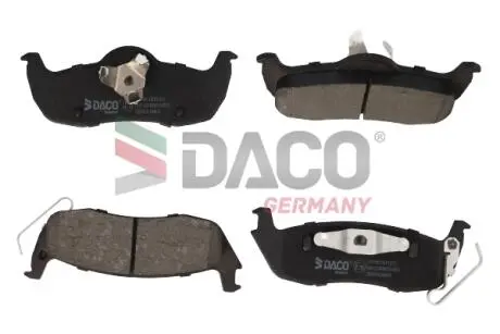 321606 Колодки гальмівні дискові зад. DACO підбір по vin на Brocar