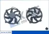 Вентилятор охолодження радіатора (з дифузором) Citroen C4 (10-), C4 Picasso (07-)/Peugeot 3008 (09-), 308 (07-) (359680) KALE OTO RADYATOR 359680