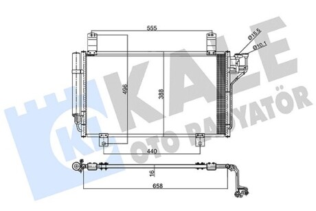 357795 Радиатор кондиционера Mazda Cx-5 Condenser (357795) KALE OTO RADYATOR KALE OTO RADYATOR підбір по vin на Brocar