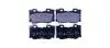 8DB355015421 Гальмівні колодки зад. FX30/37/50/G37/Q50/Q70/QX70 07- 2.0-5.0 HELLA підбір по vin на Brocar
