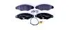 8DB355012711 Гальмівні колодки пер. Kangoo 97-08 (Bosch) HELLA підбір по vin на Brocar