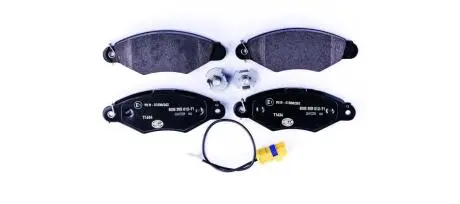 8DB355012711 Гальмівні колодки пер. Kangoo 97-08 (Bosch) HELLA подбор по vin на Brocar