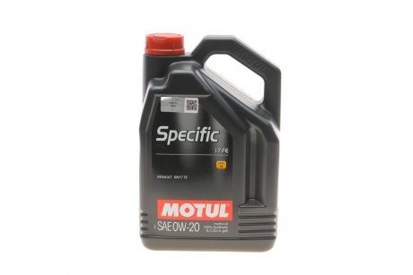 102406 Масло 0W20 Specific 17 FE (5L) MOTUL подбор по vin на Brocar