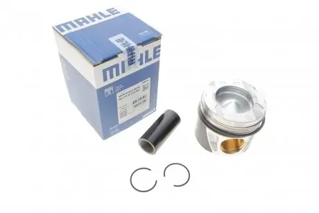 001PI00133002 Поршень з кільцями MB 83,50 OM651 Конусний шатун (вир-во Mahle) MAHLE / KNECHT підбір по vin на Brocar