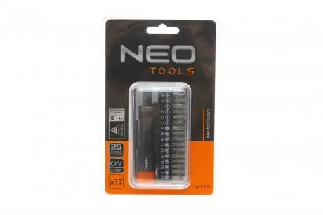 04228 Викрутка зі змінними насадками NEO TOOLS 04-228 NEO Tools підбір по vin на Brocar