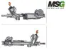 HO419NLF0R Рульова рейка з ЕПК Honda Accord CV 17- MSG підбір по vin на Brocar