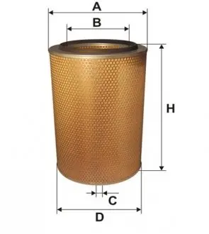 93242E Фільтр повітряний WIX FILTERS подбор по vin на Brocar