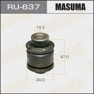 RU637 Сайлентблок MASUMA LAND CRUISER. UZJ200 MASUMA подбор по vin на Brocar