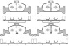 Колодки тормозные диск. перед. (пр-во Remsa) Audi A4 A5 16> / Q5 17> (P17913.00) P1791300