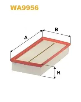 WA9956 Фільтр повітряний WIX FILTERS підбір по vin на Brocar
