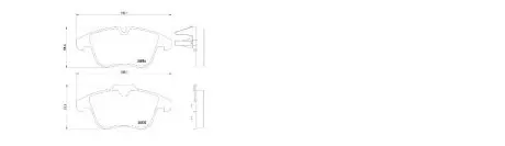 71250AAP Гальмівні колодки дискові перед. Citroen C5 III// Peugeot 407, 508 1.6-2.2Hdi 05.04- APLUS підбір по vin на Brocar