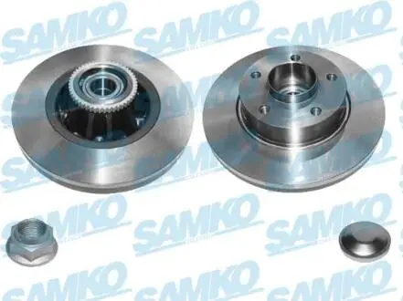 R1020PCA Диск гальмівний SAMKO подбор по vin на Brocar
