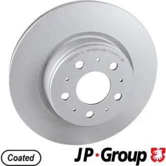 6563100200 Гальмівний диск перед. Tesla Model 3 AWD 18- JP GROUP підбір по vin на Brocar