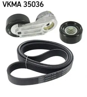 VKMA35036 Роликовий модуль натягувача ременя (ролик, ремінь) SKF підбір по vin на Brocar