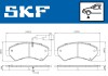 VKBP80210E Колодки гальмівні дискові (комплект 4 шт) SKF підбір по vin на Brocar