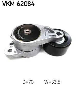 VKM62084 Роликовий модуль натягувача ременя SKF підбір по vin на Brocar