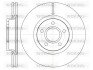 D671110 Диск гальмівний передній (кратно 2) (вир-во Remsa) Ford Kuga I II / Focus II III / Connect II / RR Evogue (D6711.10) WOKING WOKING підбір по vin на Brocar