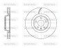 Диск тормозной передний (пр-во Remsa) Audi A4 A5 17>, A6 A7 18> , Q5 17> D6197010