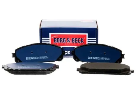 BBP2485 Гальмiвнi колодки дисковi BORG&BECK подбор по vin на Brocar