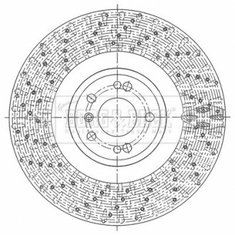 BBD6113S Гальмiвнi диски BORG&BECK подбор по vin на Brocar