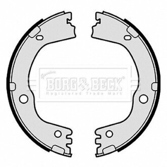 BBS6512 Гальмiвнi колодки барабаннi BORG&BECK підбір по vin на Brocar