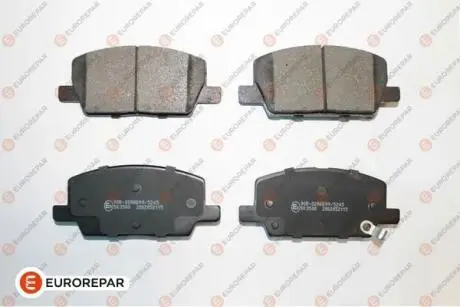 1675993680 КОЛОДКИ ГАЛЬМІВНІ ПЕРЕДНІ EUROREPAR підбір по vin на Brocar