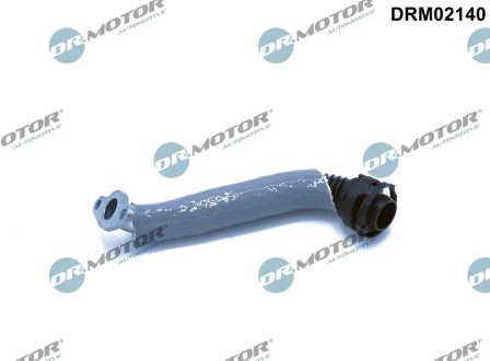 DRM02140 Трубка турбокомпрессора ДВЗ (чорний метал) DR.MOTOR підбір по vin на Brocar