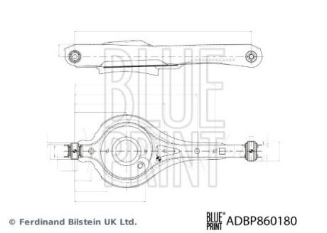 ADBP860180 Важіль підвіски (Blue Print) BLUE PRINT підбір по vin на Brocar