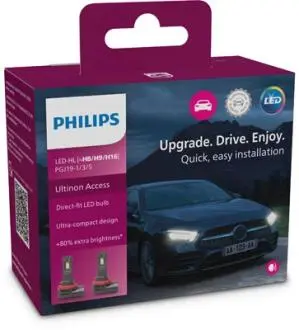 11366U2500CX Комплект світлодіодних автоламп PHILIPS підбір по vin на Brocar