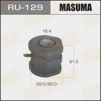 RU129 Сайлентблок CRV... передн нижн MASUMA підбір по vin на Brocar