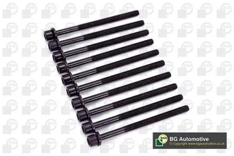 BK2700 Комплект болтів з головкою системи TORX з чорного металу BGA підбір по vin на Brocar