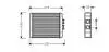 AI6198 Теплообменник, отопление салона AVA COOLING підбір по vin на Brocar