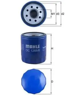 OC12688 Фільтр масляний MAHLE / KNECHT підбір по vin на Brocar