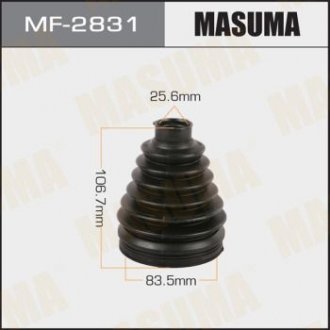MF2831 Пыльник ШРУСа MF-2831 (пластик) + спецхомут MASUMA підбір по vin на Brocar