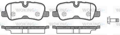 P1059310 Колодки гальмівні WOKING подбор по vin на Brocar