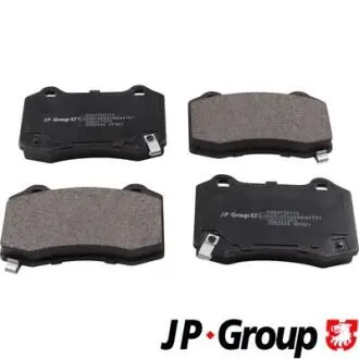 6563705110 Гальмівні колодки задн. Tesla Model S/X 12- JP GROUP підбір по vin на Brocar